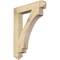 Ekena Millwork Imperial Arts & Crafts Rough Sawn Bracket, Douglas Fir, 4"W x 24"D x 32"H BKT04X24X32IMP03RDF - alternate 1